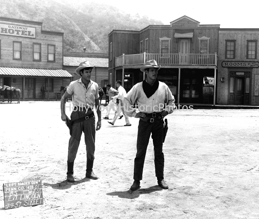 Paul Newman James Best The Left Handed Gun  1958 WM.jpg